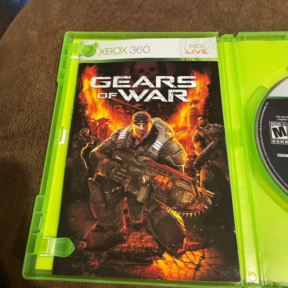 Microsoft Gears of War for Xbox 360 - Green Case
